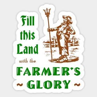 Farmer's Glory Sticker